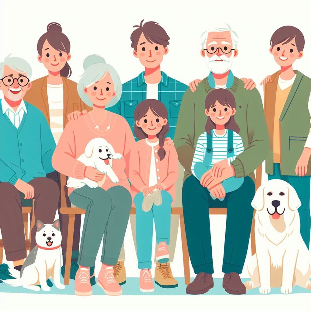 familia unida saludable