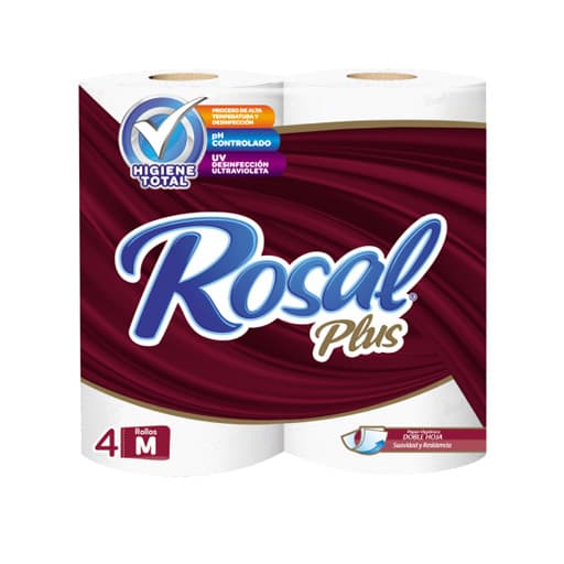 Paq. Papel Higiénico Rosal Plus 300H